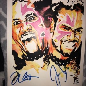 Authentic WWE The USO’s Signed Autograph